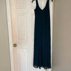 Show me your Mumu - Emerald Chiffon Bridesmaid dress